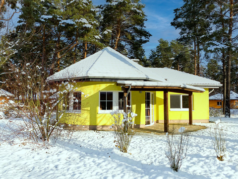 Villa Seenland im Winter, Foto: Julia Kussatz